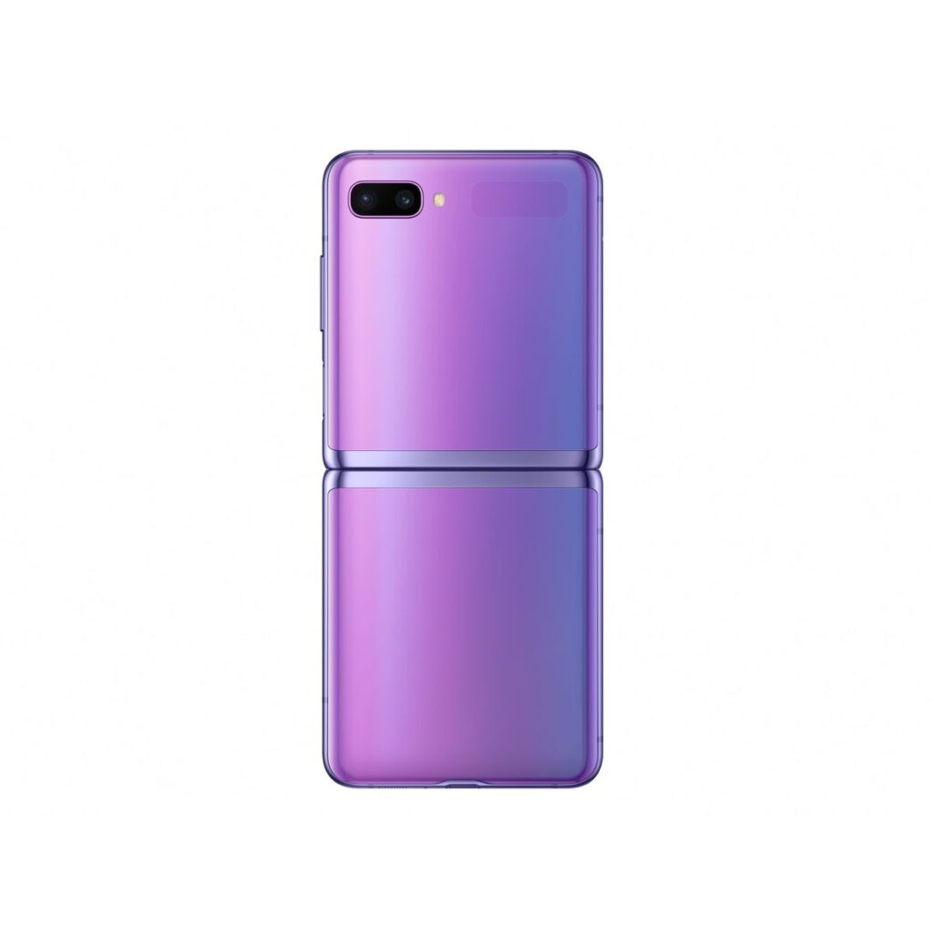 galaxy flip purple