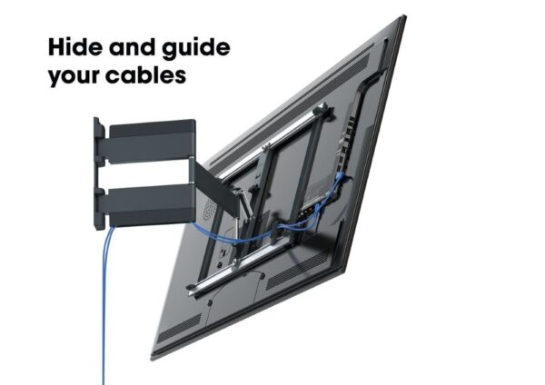 Vogel's THIN 545 ExtraThin Full-Motion TV Wall Mount cables