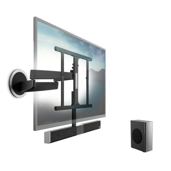 MotionSoundMount (NEXT 8375) Full-Motion Motorised TV Wall Mount with Integrated Sound